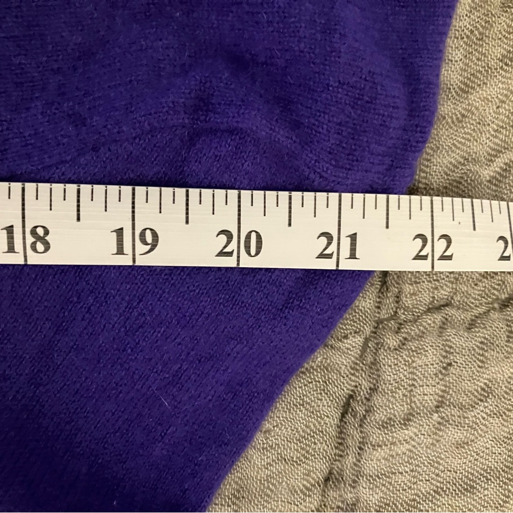 J. Crew Deep Purple Crewneck Sweater - Picture 5 of 5